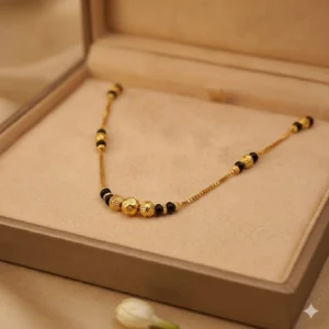 Black Bead Mangalsutra