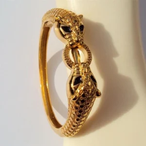 tiger flexi gold bracelet